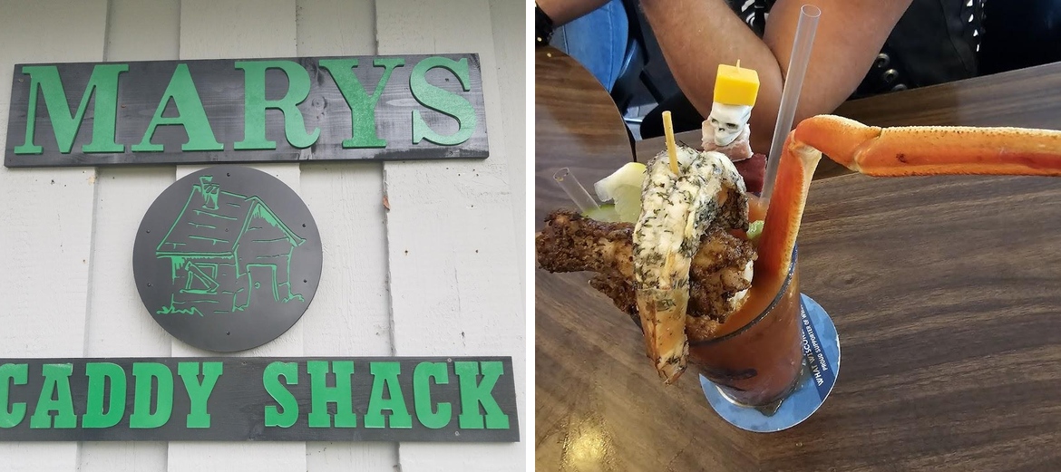 Mary's Caddyshack And Grill Menu
