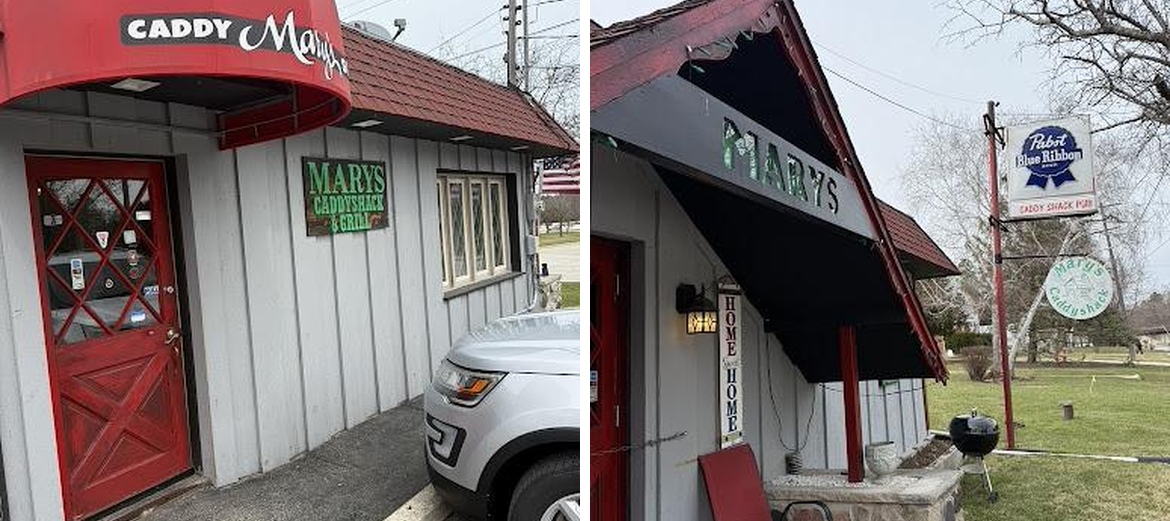 Mary's Caddyshack And Grill Menu